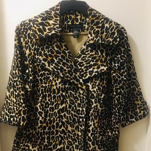 Cheetah Print Fall Jacket